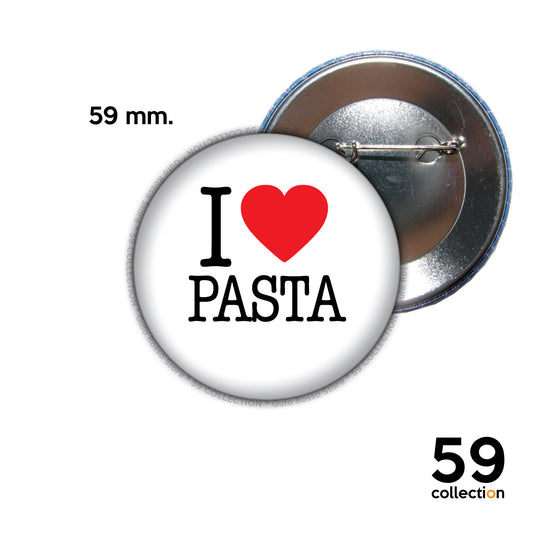 59 COLLECTION pins, spilla, spilletta - I Love PASTA