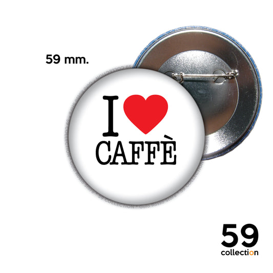 59 COLLECTION pins, spilla, spilletta - I Love CAFFÈ