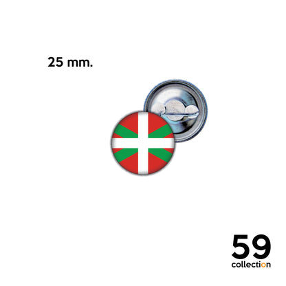 59 COLLECTION broche, pin's - drapeau BASQUE IKURRINA