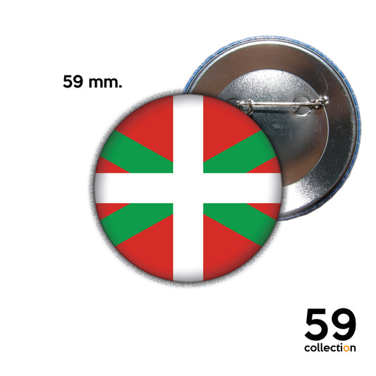 59 COLLECTION broche, pin's - drapeau BASQUE IKURRINA