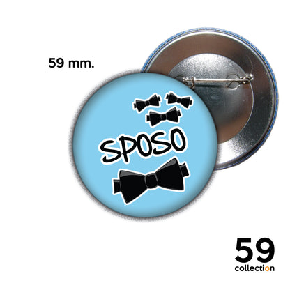 59 COLLECTION pins, spilla, spilletta - SPOSO - collezione PAPILLONS