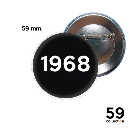 59 COLLECTION pins, spilla, spilletta - 1968